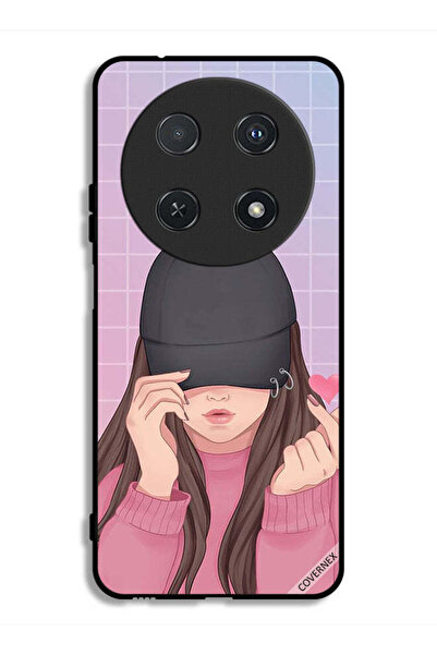 Covernex غطاء حماية لهاتف هواوي نوفا 13i بطبعة قبعة سناب لوف جيرل