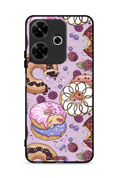 Tolwak غطاء حماية لهاتف شاومي ريدمي 13 4G برسومات دوناتس آرت