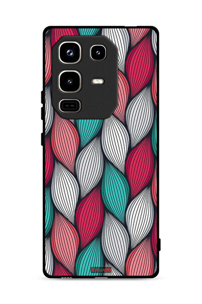 Tolwak غطاء حماية لهاتف Infinix Note 50 Pro 4G بنقشة ريش