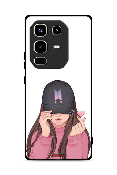 Tolwak غطاء حماية لهاتف Infinix Note 50 Pro 4G، فتاة تلتقط صورة