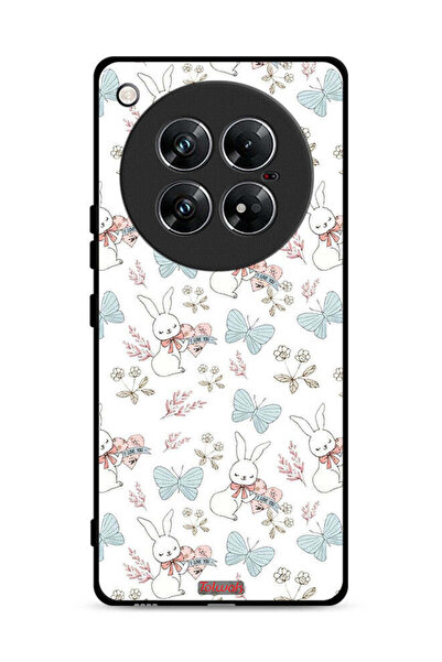 Tolwak غطاء حماية لهاتف إنفينيكس زيرو 40 بطبعة أرنب وفراشات