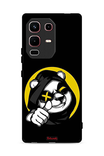 Tolwak غطاء حماية لهاتف Infinix Note 50s بتصميم قطة مارشميلو لطيفة