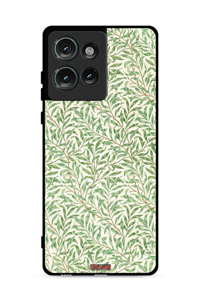 Tolwak غطاء حماية لهاتف موتورولا إيدج 50 بنقشة غصن الصفصاف الشهيرة