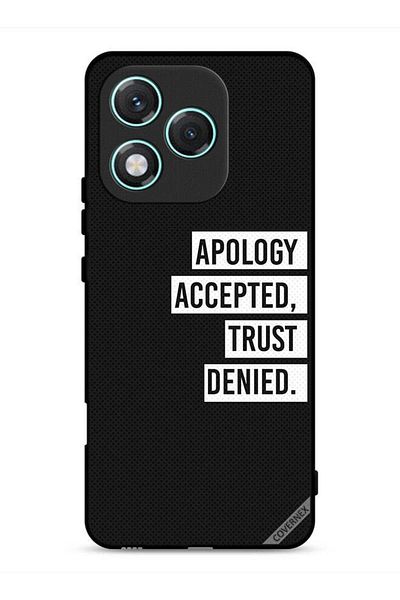 Covernex Honor 400 Lite Protective Case Cover Apology Accepted Trust Denied