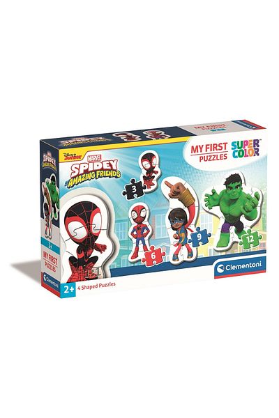 Disney Spiderman Spider-Man Spidey My First puzzle baby shape Clementoni
