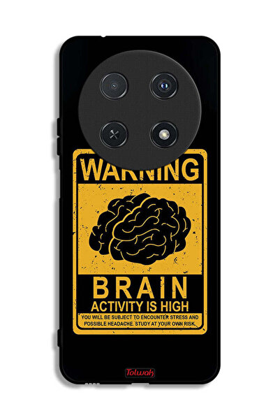 Tolwak غطاء حماية لهاتف هواوي نوفا 13i تحذير: نشاط الدماغ مرتفع