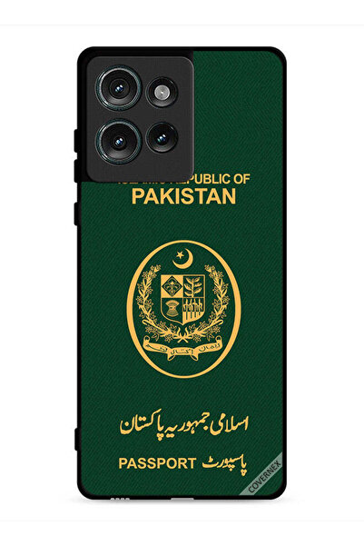 Covernex غطاء حماية لهاتف موتورولا إيدج 50 بنمط جواز سفر باكستاني