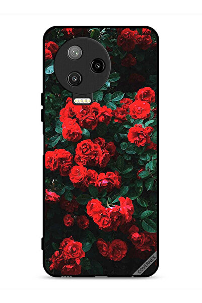 Covernex غطاء حماية لجهاز Infinix Note 12 Pro 4G بطبعة حديقة الورود