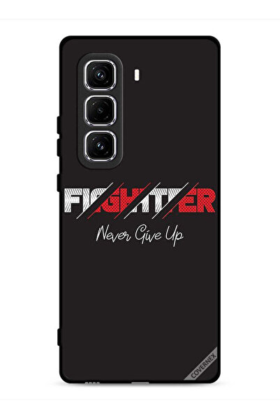 Covernex Infinix Hot 50 Pro 4G Protective Case Cover Fighter Never Give Up