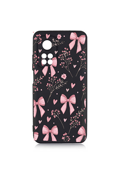 enfein Balporsuku Xiaomi Mİ 10T Pro İle Uyumlu OMeN01 Desenli Siyah Telefon K...