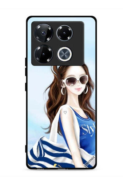 Covernex غطاء حماية لهاتف Infinix Note 40 Pro 5G بتصميم قميص