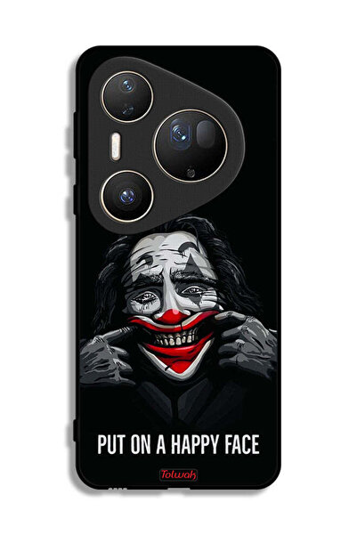 Tolwak غطاء حماية فائق من هواوي بيورا 80 مع وجه سعيد