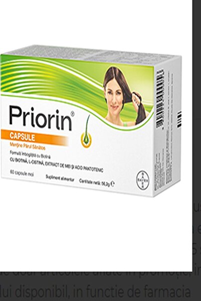 Bayer Priorin x 60 capsule