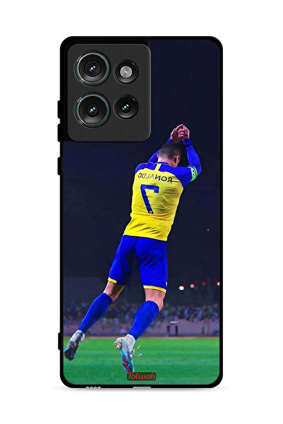 Tolwak غطاء حماية لهاتف موتورولا إيدج 50 كريستيانو رونالدو