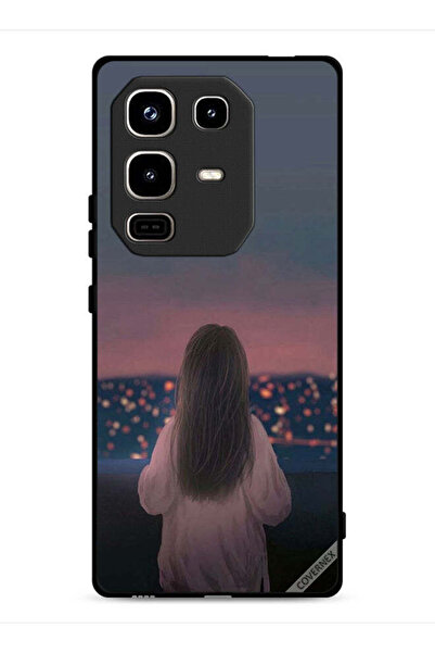 Covernex غطاء حماية لهاتف Infinix Note 50 Pro 4G بتصميم فتاة واقفة