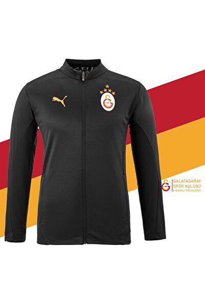Galatasaray Orijinal Lisanslı 5 Yıldızlı A Takım Tam Fermuarlı Uzun Kollu Antrenman Üst