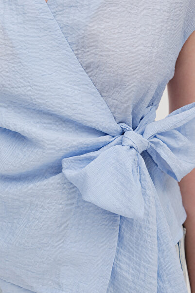 Addax Kolsuz Bağlamalı Gömlek G17399-Y8