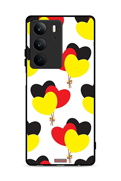 Tolwak غطاء حماية Realme C75 4G بثلاثة قلوب