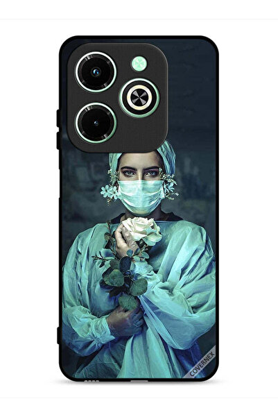 Covernex غطاء حماية لهاتف Infinix Hot 40i 4G بطبعة ممرضة