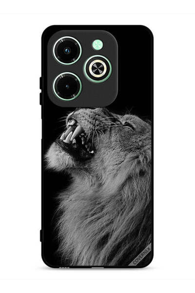 Covernex غطاء حماية لهاتف Infinix Hot 40i 4G بطبعة الأسد المبهج