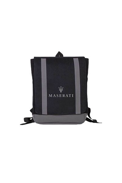 Z zepplin Maserati Logo Black Backpack