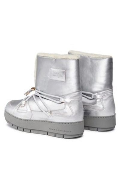 Tommy Hilfiger Women's Snow Boots FW0FW07506 Gray