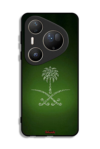 Tolwak غطاء حماية لهاتف هواوي بيورا 80 ألترا، لافتة المملكة العربية السعودية ...