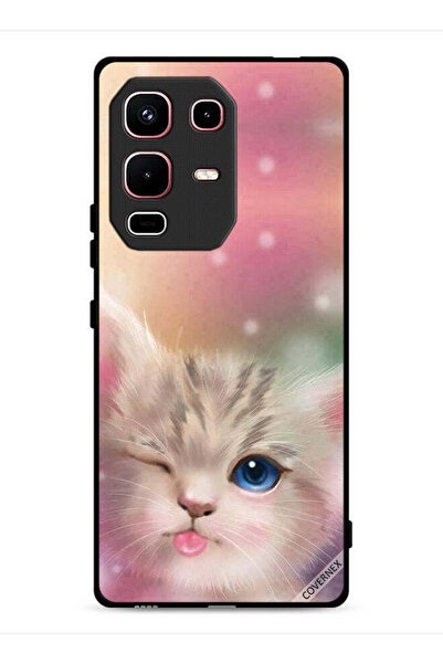 Covernex غطاء حماية لهاتف Infinix Note 50s بتصميم قطة لطيفة