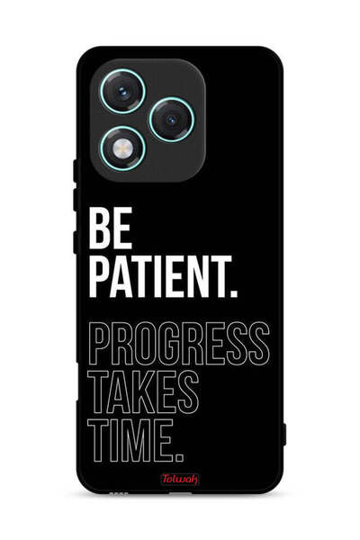 Tolwak غطاء حماية لهاتف Honor 400 Lite - كن صبورًا، فالتقدم يستغرق وقتًا