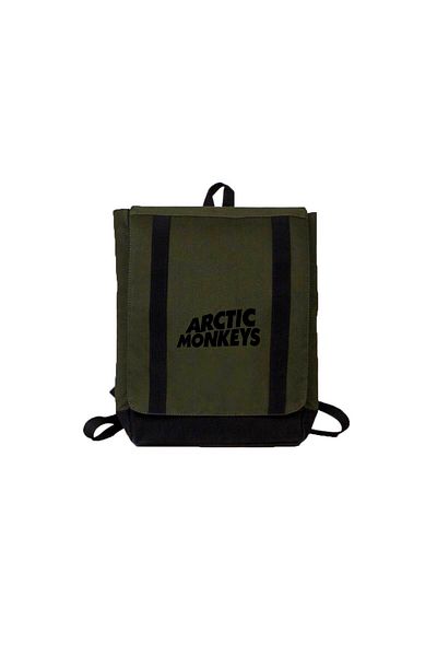Z zepplin Arctic Monkeys Logo Green Backpack