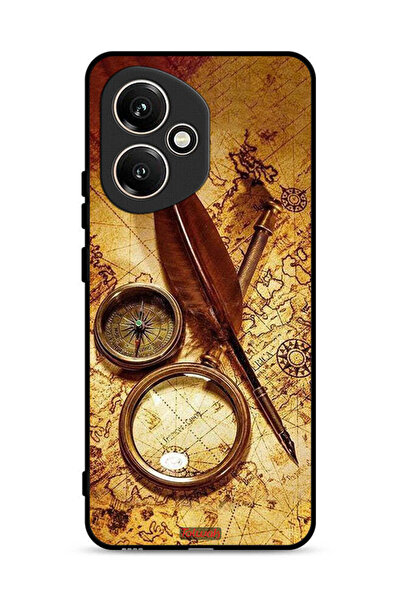 Tolwak غطاء حماية لهاتف Honor 400 بتصميم بوصلة عتيقة