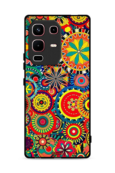 Tolwak غطاء حماية لهاتف Infinix Note 50s بنقشة ماندالا ملونة