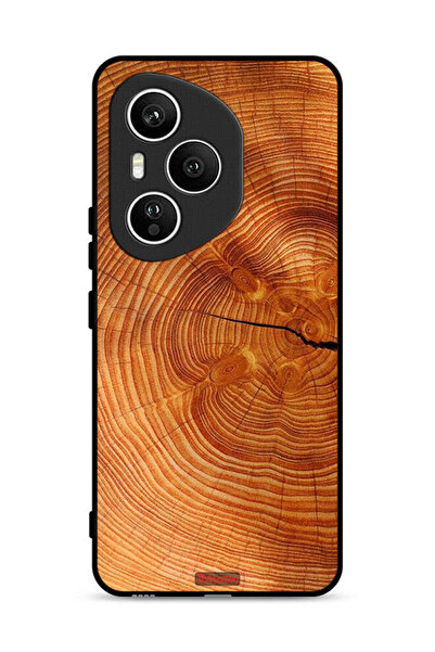 Tolwak غطاء حماية لهاتف Honor 400 Pro مصنوع من الخشب المتصدع