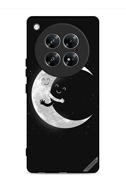 Covernex غطاء حماية لهاتف Infinix Zero 40 بتصميم عناق القمر والسماء المظلمة