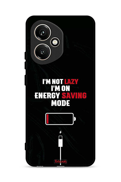 Tolwak غطاء حماية لهاتف Honor 400 أنا لست كسولاً، أنا في وضع توفير الطاقة