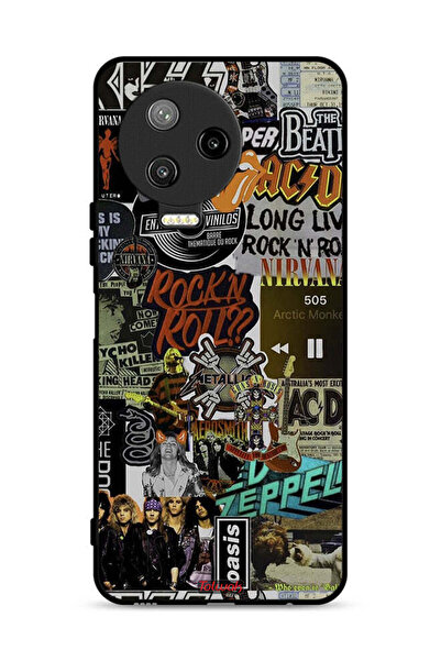 Tolwak غطاء حماية لهاتف Infinix Note 12 Pro 4G، تحيا موسيقى الروك أند رول