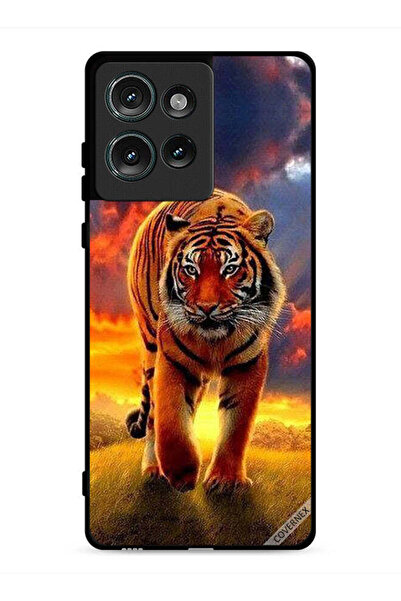 Covernex غطاء حماية لهاتف موتورولا إيدج 50 بتصميم الفهد المتحرك