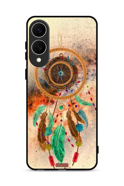 Tolwak غطاء حماية لهاتف سامسونج جالاكسي S25 إيدج بتصميم ماندالا وريش معلق