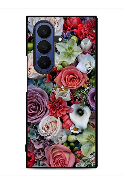 Covernex غطاء حماية لهاتف سامسونج جالاكسي زد فولد 7 - ورود