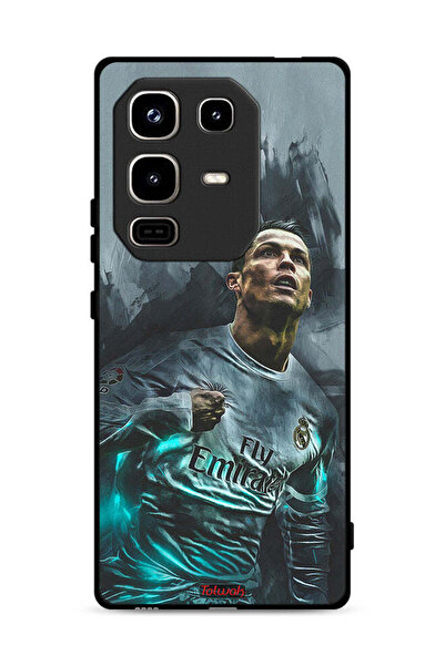 Tolwak غطاء حماية لهاتف Infinix Note 50 Pro 4G برسومات كريستيانو رونالدو