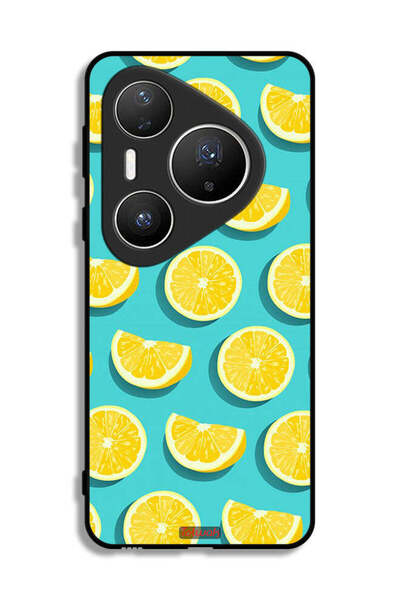 Tolwak غطاء حماية لهاتف هواوي بيورا 80 برو بلس بنقشة برتقالية