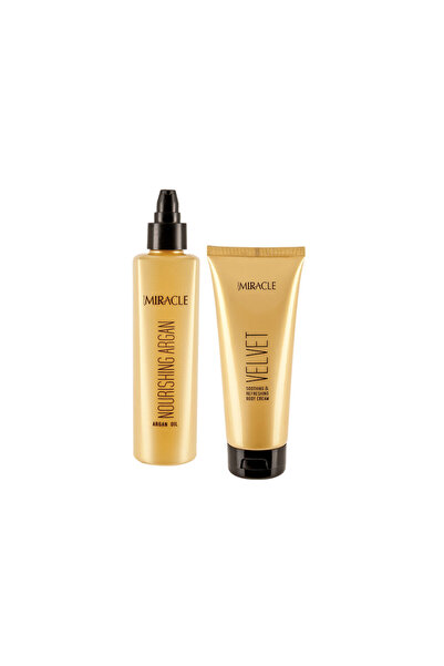 Maxxelle Set Promotional Ulei reparator argan Miracle 100 ml + Crema calmanta...