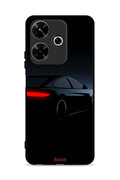 Tolwak غطاء حماية لهاتف شاومي ريدمي 13 4G، لون سيارة داكنة
