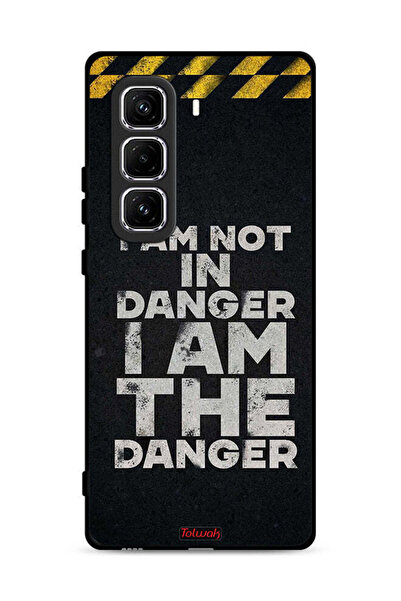 Tolwak غطاء حماية لهاتف Infinix Hot 50 Pro 4G أنا لست كذلك