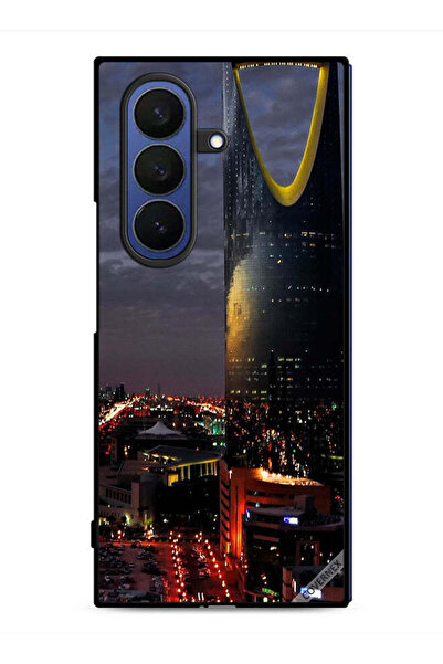 Covernex غطاء حماية لهاتف Samsung Galaxy Z Fold7 بتصميم برج المملكة