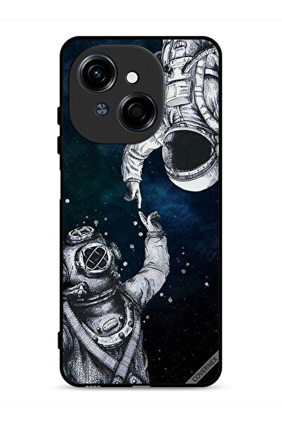 Covernex غطاء حماية لهاتف تكنو سبارك جو 1 4G بتصميم رائد فضاء وغواص