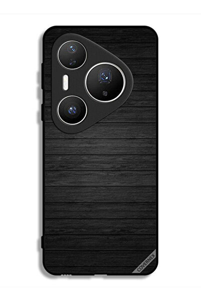 Covernex غطاء حماية لهاتف هواوي بيورا 80 برو بلس بنمط خشبي داكن