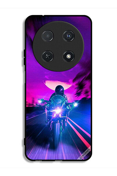 Covernex Huawei nova 13i Protective Case Cover Man On Bike Wallpaper