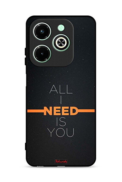 Tolwak غطاء حماية لهاتف Infinix Hot 40i 4G كل ما أحتاجه هو أنت