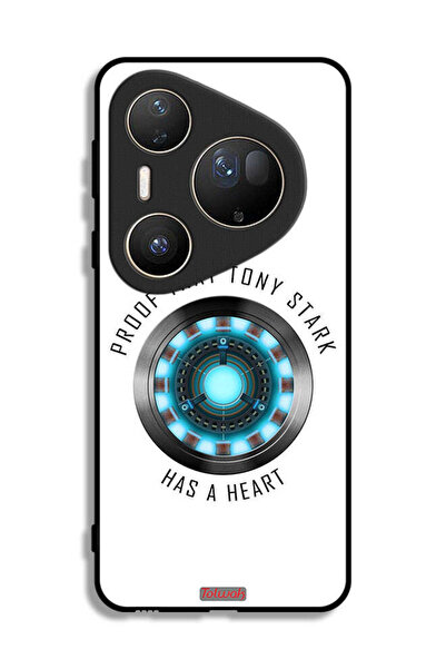 Tolwak غطاء حماية فائق لهاتف هواوي بيورا 80، دليل على أن توني ستارك لديه قلب